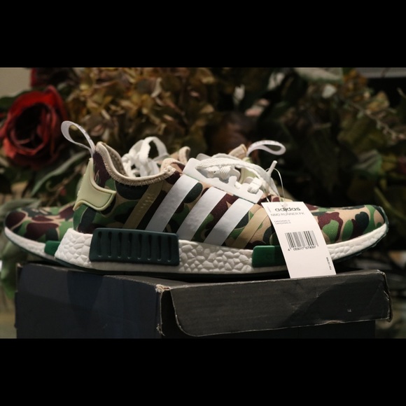 adidas gazelle silver green womens BAPE X ADIDAS main image 1